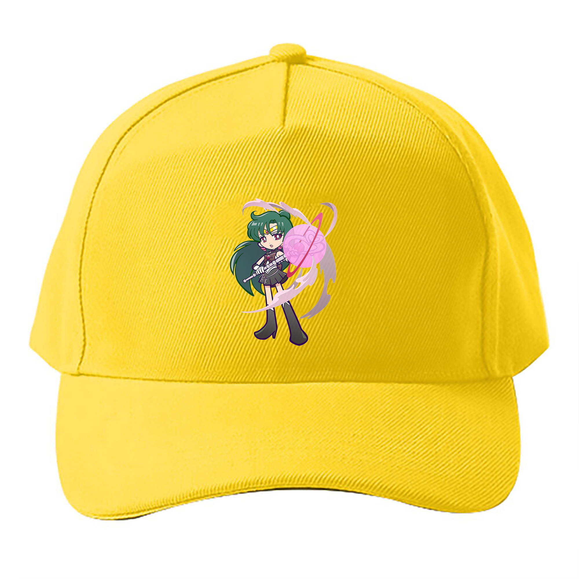 （画像用） 美少女戦士セーラームーン 冥王せつな Sailor Moon Meiou Setsuna ベースボールキャップ 綿100％ 男女兼用 帽子 スポーツ